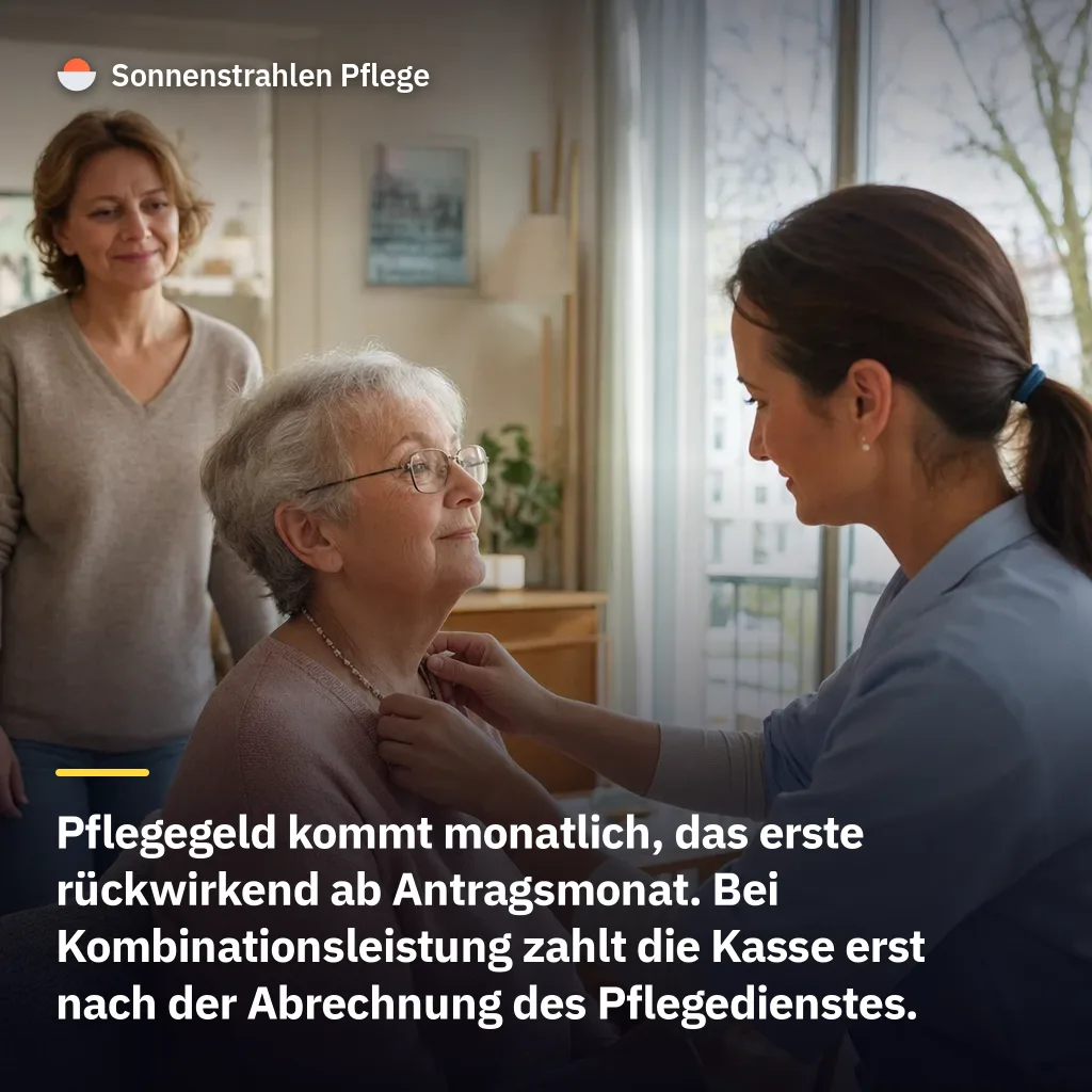 25 Arbeitstage bis zum Bescheid – wann das Pflegegeld ausgezahlt wird