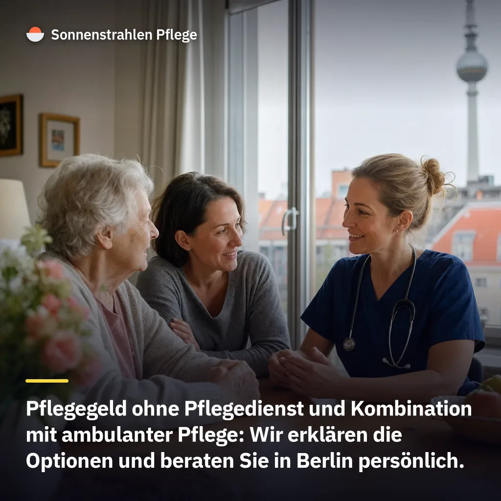 Pflegegeld ohne Pflegedienst: Berechnung und sinnvolle Entlastung