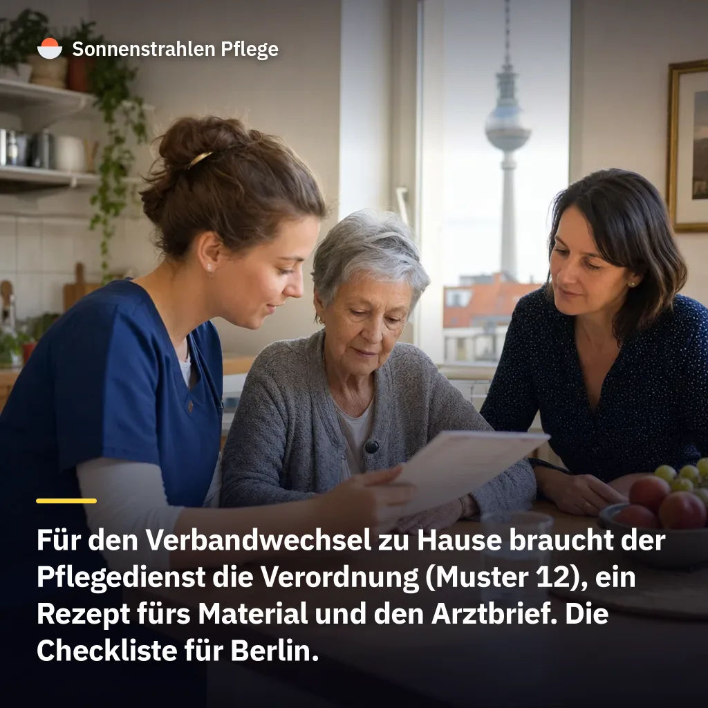 Die Verordnung muss in 3 Arbeitstagen zur Kasse – Unterlagen für den Verbandwechsel zu Hause