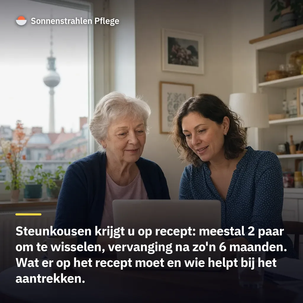 2 paar om te wisselen betaalt de zorgverzekeraar – zo krijgt u steunkousen op recept