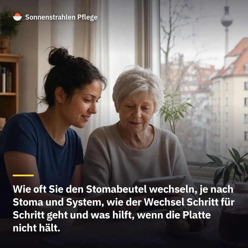 Alle 1 bis 2 Tage beim einteiligen Ileostoma-System – so wechseln Sie den Stomabeutel richtig