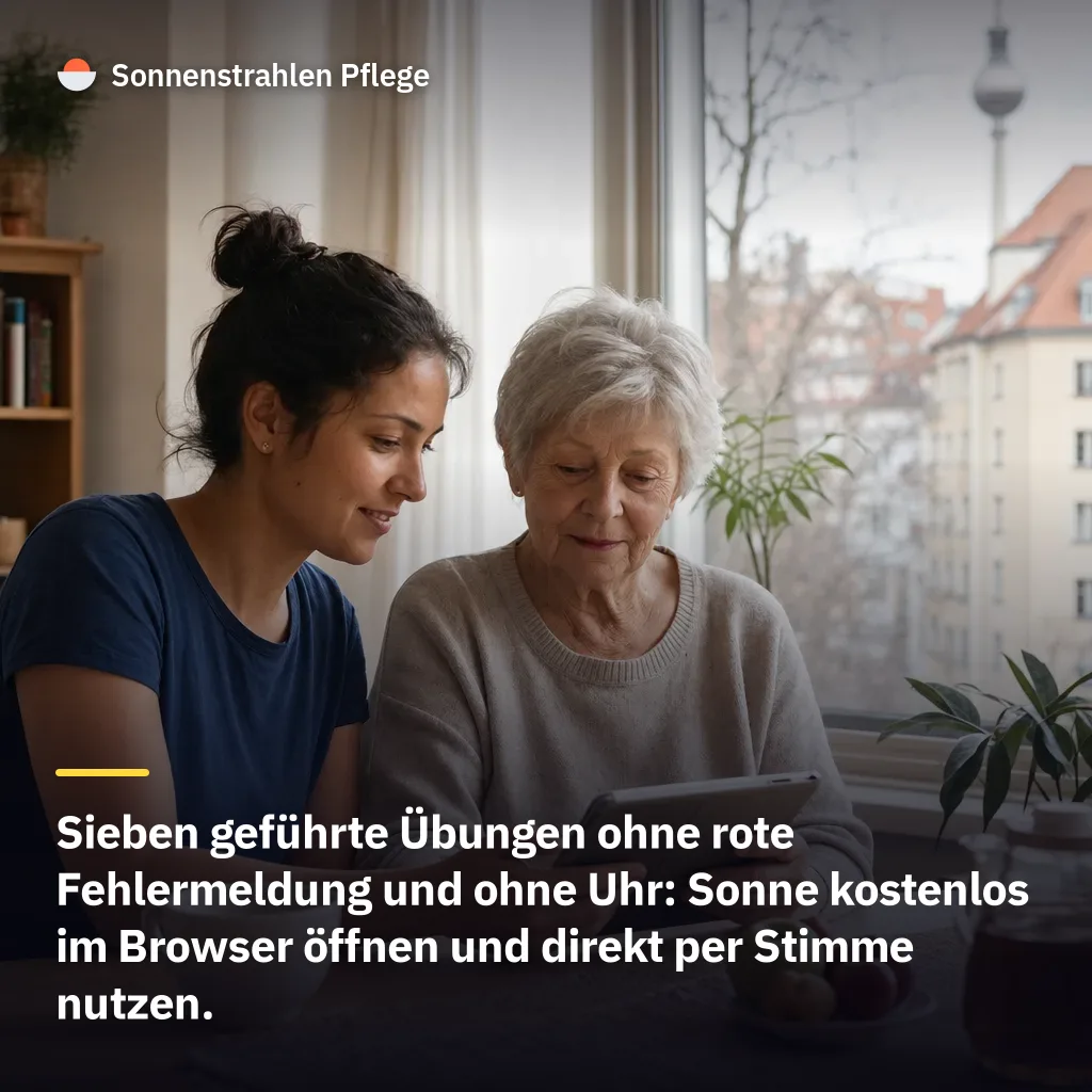 7 Übungen kommen ohne Rot und Zeitdruck aus