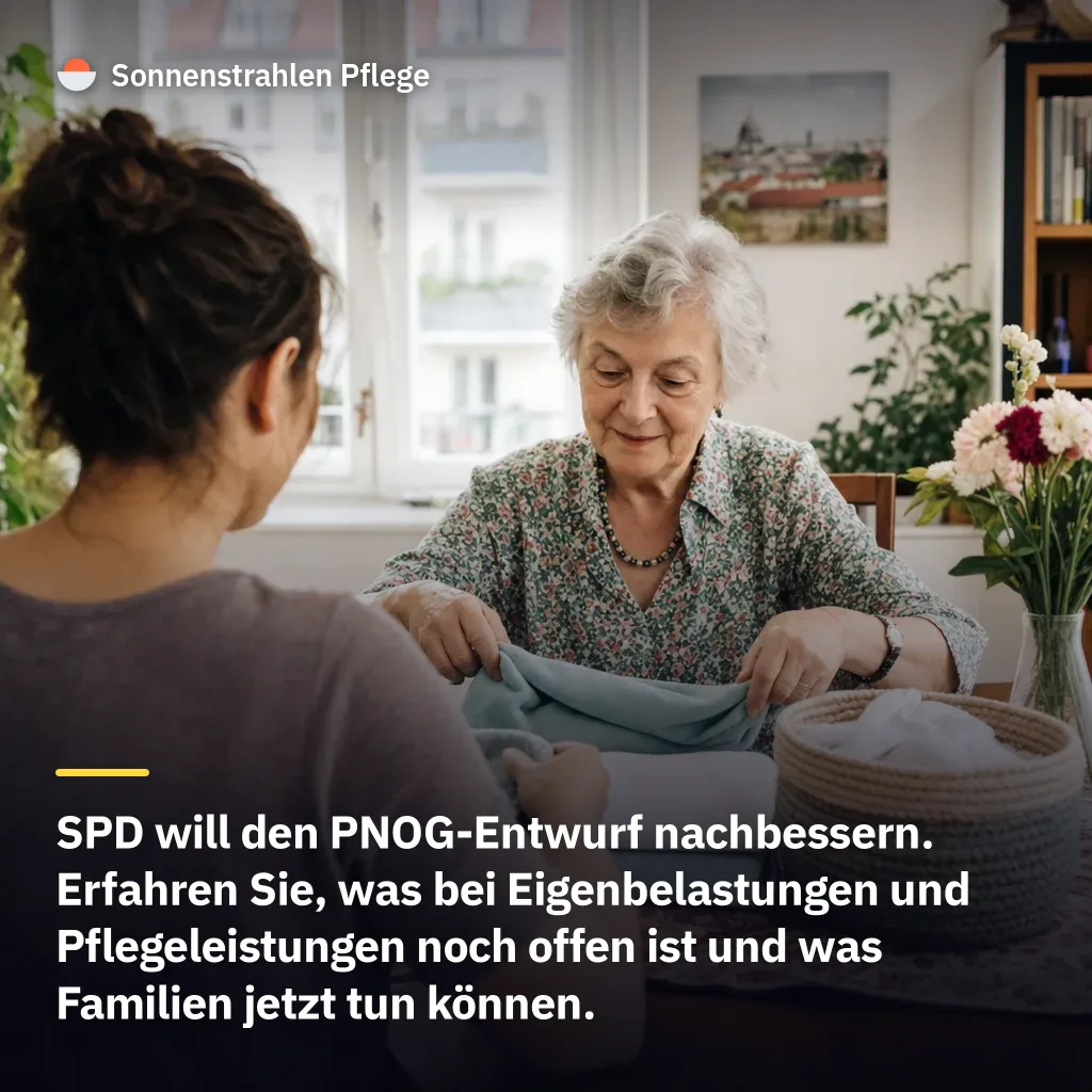 Pflegebedürftige könnten Finanzprobleme einseitig tragen